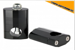 TRIUMPH Sprint ST 2011-2015  PONTETS 28 mm NOIR GUIKIT-BK