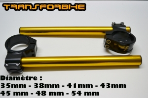 YAMAHA MT01 2005-2015 DG NOIRO V2 DG NOIR tubes OR V2