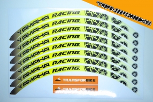 YAMAHA FAZER 600 2007 - 2015  Liserets jantes Liserets jantes YAM JAUNE