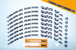 YAMAHA FAZER 600 2007 - 2015  Liserets jantes Liserets jantes YAM BLANC