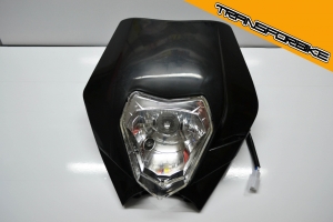 BUELL M2 CYCLONE Plaque Phare BLaCK PLAQUE PHARE NOIR