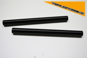 YAMAHA MT 125 2014-2019 Tubes Demi Guidon Tubes (x2) Noir