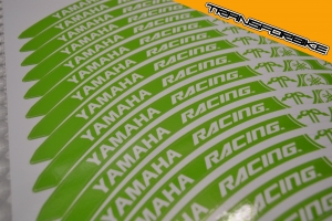 YAMAHA R7 2022 2023 Liserets jantes Liserets jantes YAM  VERT