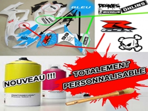 SUZUKI GSXR 600/750 1997-2000 Carénage GSXR 600 750 96 99 PERSO S GSXR 600 750 1996 1999 PERSO
