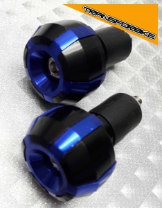 HONDA CBF 1000 2006-2009 EMBOUTS GUIDON EMBOUT FB BLEU