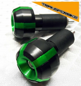 KAWASAKI ZX6R 2013-2017 EMBOUTS GUIDON EMBOUT FB VERT