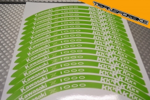 KAWASAKI Z1000 SX 2014-2016 Liserets jantes Liserets jantes Z1000 VERT V1 KAWASAKI Z1000 SX 2014-2016 Liserets jantes Liserets jantes Z1000 VERT V1