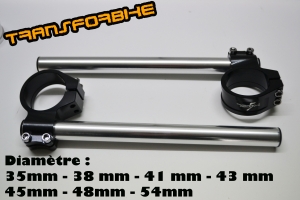 TRIUMPH Speed Triple 2011-2015 DG NOIRG V2 DG NOIR tubes gris V2