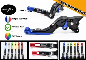 DUCATI HyperM 1100 S/EVO/SP 07-12 Leviers FlipUp FNBleu DUCATI HyperM 1100 S/EVO/SP 07-12 Leviers FlipUp FNBleu