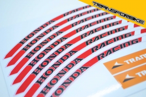 HONDA CBR 1000 F 1988-2000 Liserets jantes Liserets jantes HONDA ROUGE